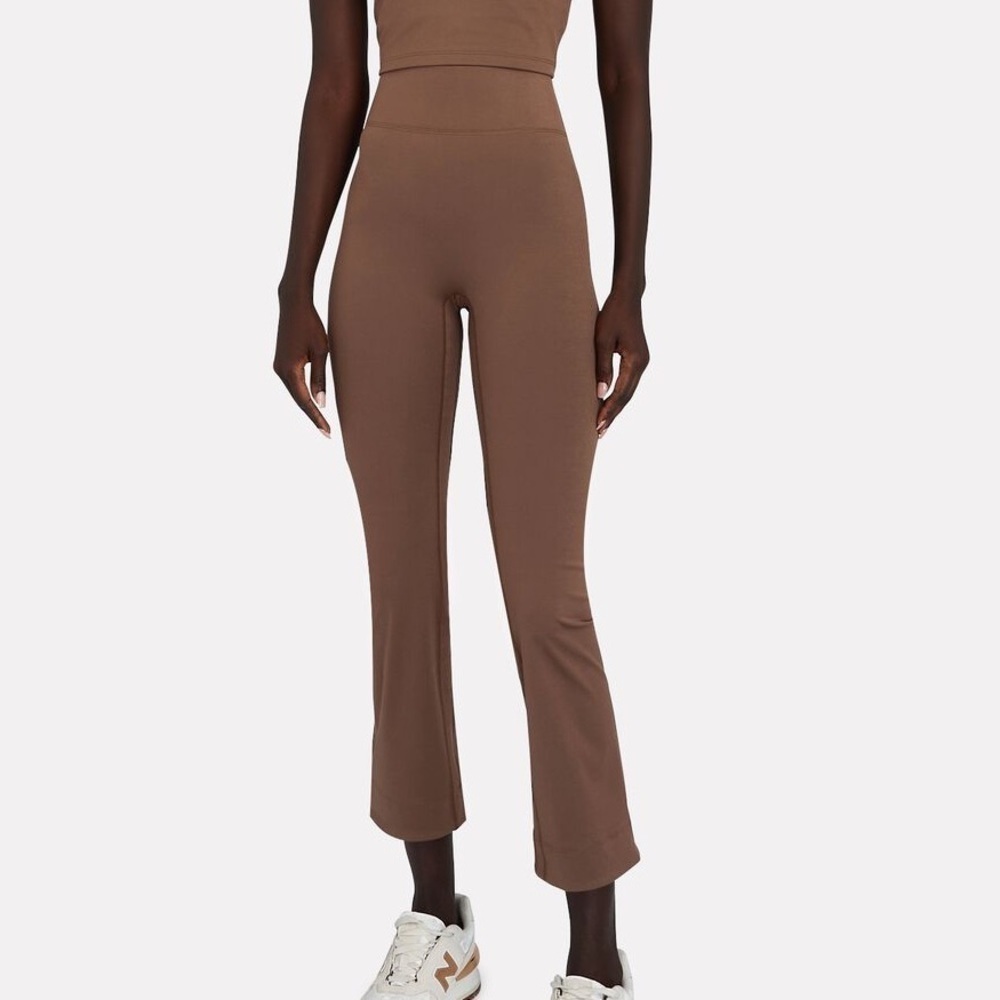 All Access High Rise Harmony Flare Legging in Cappuccino